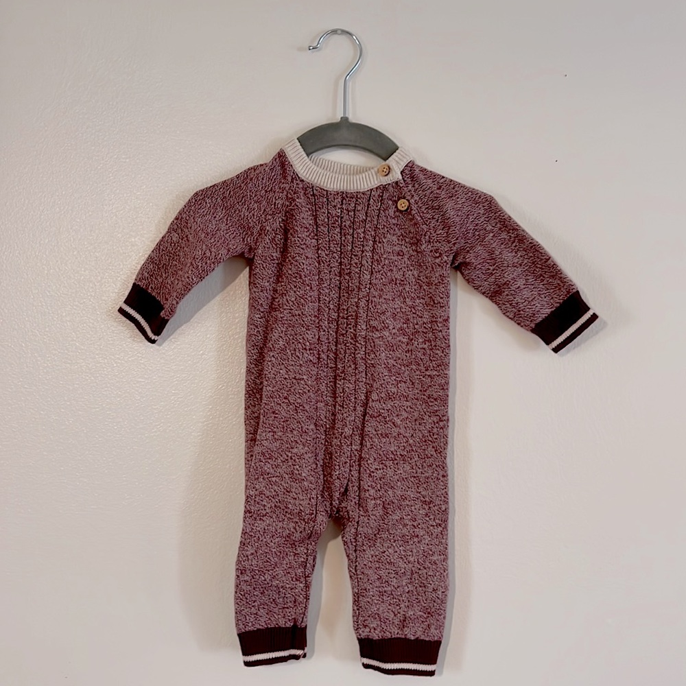 Cat & Jack sweater one piece 0-3 months